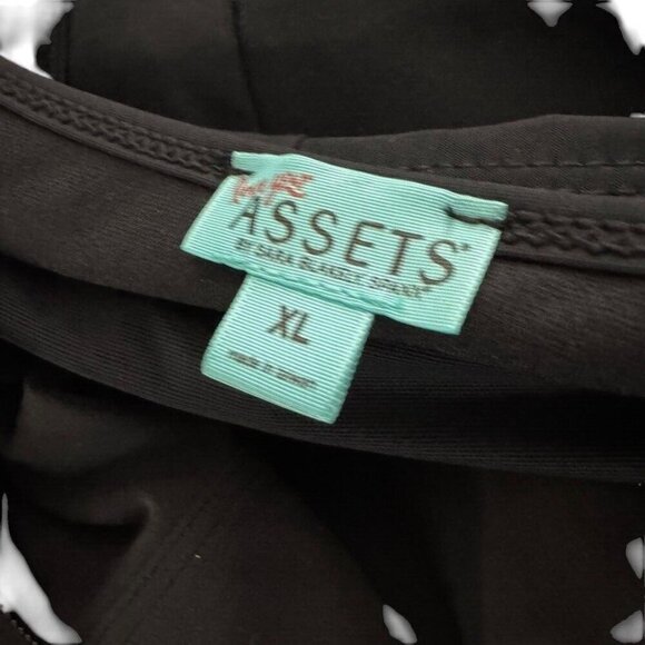 Spanx Love Your Assets Black One Piece SwimSuit Ruched Underwire Push Up size XL - Picture 5 of 9